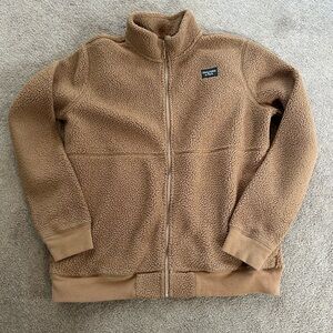 Abercrombie Kids Brown/Tan Sherpa Jacket